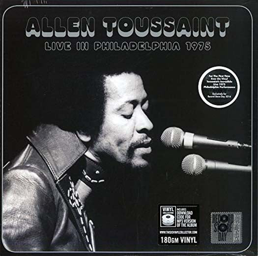 ALLEN TOUSSAINT LIVE IN PHILADELPHIA 1975 LP VINYL NEW 33RPM RSD 2016