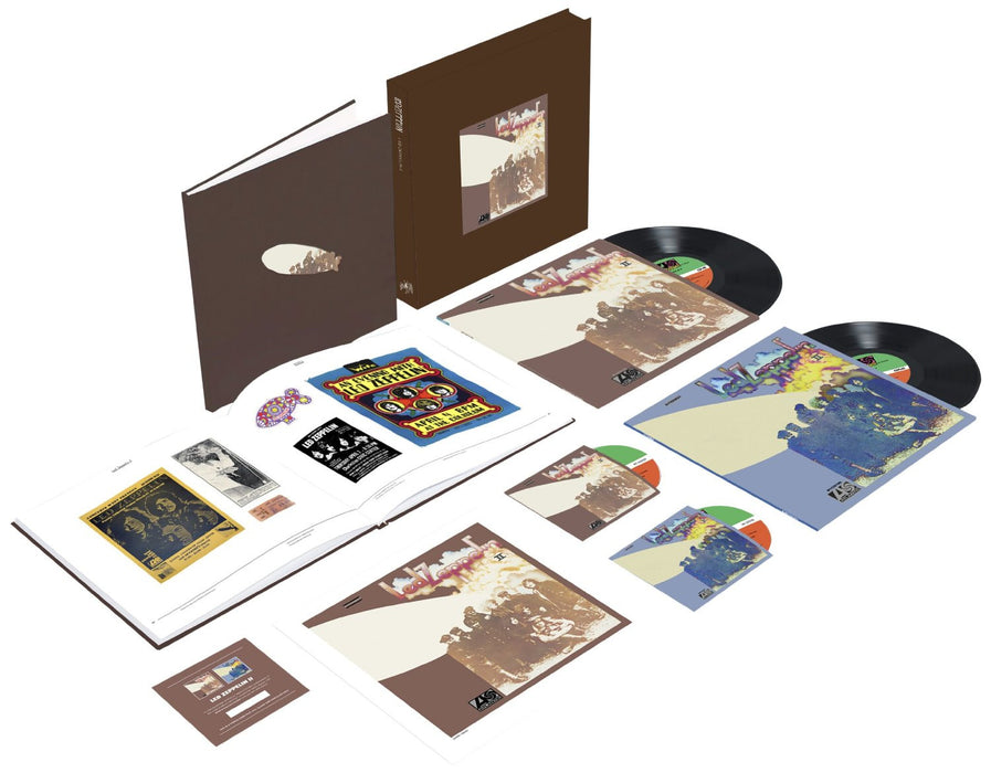 LED ZEPPELIN LED ZEPPELIN II LP VINYL AND CD NEW 33RPM 2014 SUPER DELUXE