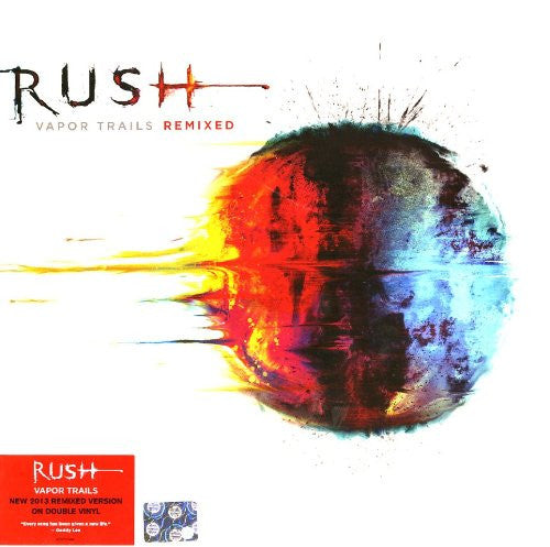 RUSH VAPOR TRAILS LP VINYL NEW 33RPM REMIXED