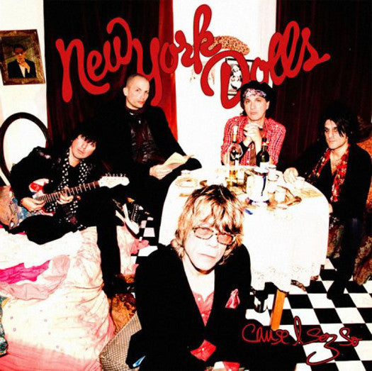 NEW YORK DOLLS CAUSE I SEZ SO LP VINYL NEW (US) 33RPM