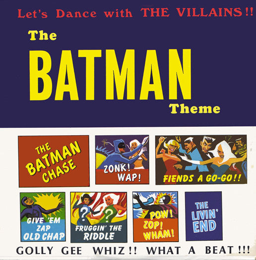 BATMAN THEME DANCE WITH THE VILLAINS LP VINYL NEW (US) 33RPM