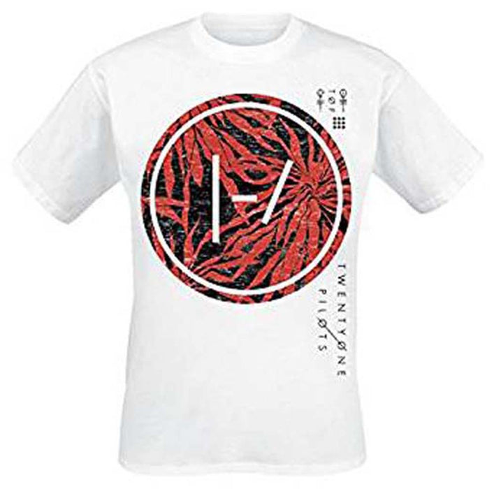 TWENTY ONE PILOTS Palm Knock Dot Mens T-SHIRT Medium NEW Official