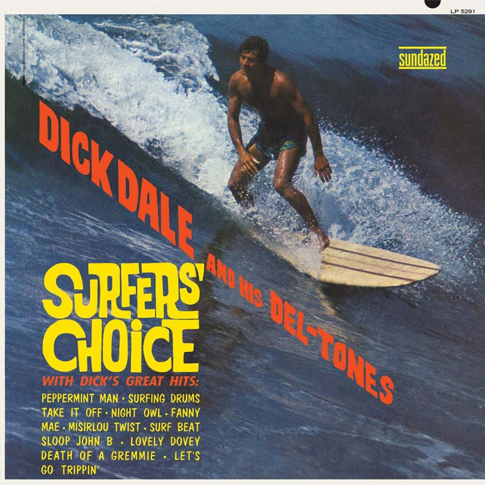 Dick Dale And His DelTones Surfers Choice Gold Vinyl LP 2019