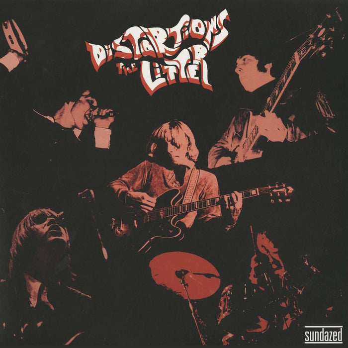 The Litter Distortions Red Vinyl Black Swirls Vinyl LP 2019