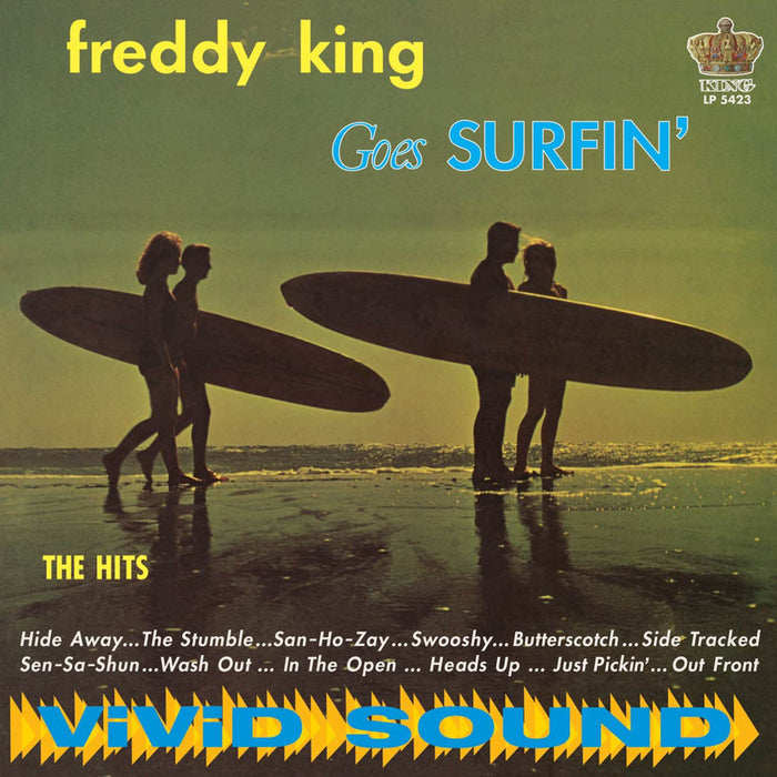 Freddy King Freddy King Goes Surfin Blue Vinyl LP New 2019