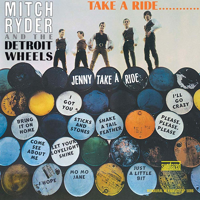 Mitch Ryder & The Detroit Wheels Take A Ride... Vinyl LP New 2019