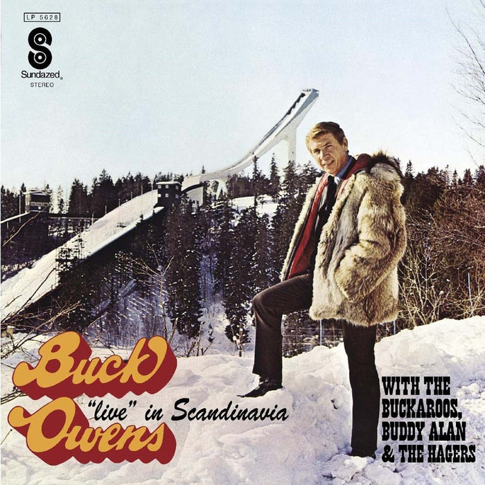 Buck Owens And His Buckaroos Live In Scandinavia Vinyl LP Opaque White Colour 2023