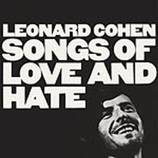 LEONARD COHEN SONGS OF LOVE & HATE LP VINYL NEW (US) 33RPM