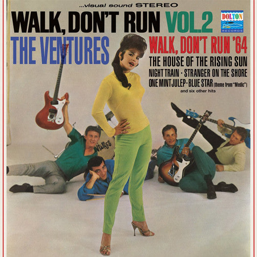 VENTURES WALK DON'T RUN 2 LP VINYL NEW (US) 33RPM