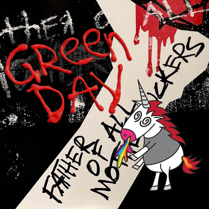 Green Day Father Of All Vinyl LP Indies Red & White Ghostly Colour 2020