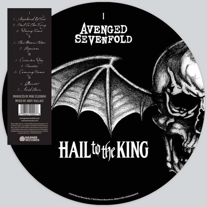 Avenged Sevenfold - Hail To The King Double Picture Disc Vinyl LP 2019