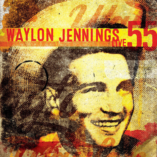 WAYLON JENNINGS WAYLON 55 LIVE LP VINYL NEW (US) 33RPM