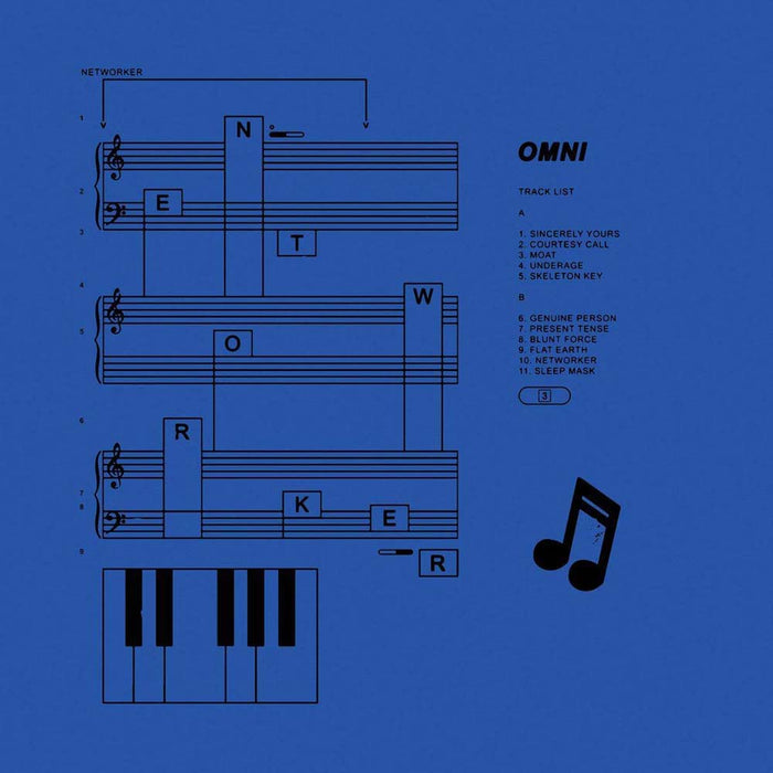 Omni Networker Vinyl LP Indies Ocean Blue Colour 2019