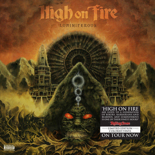 HIGH ON FIRE LUMINIFEROUS LP VINYL NEW (US) 33RPM