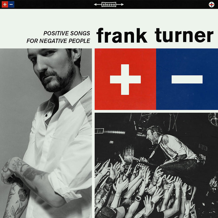 FRANK TURNER POSITIVE SONGS FOR NEGATIVE PEOPLE LP Vinyl NEW