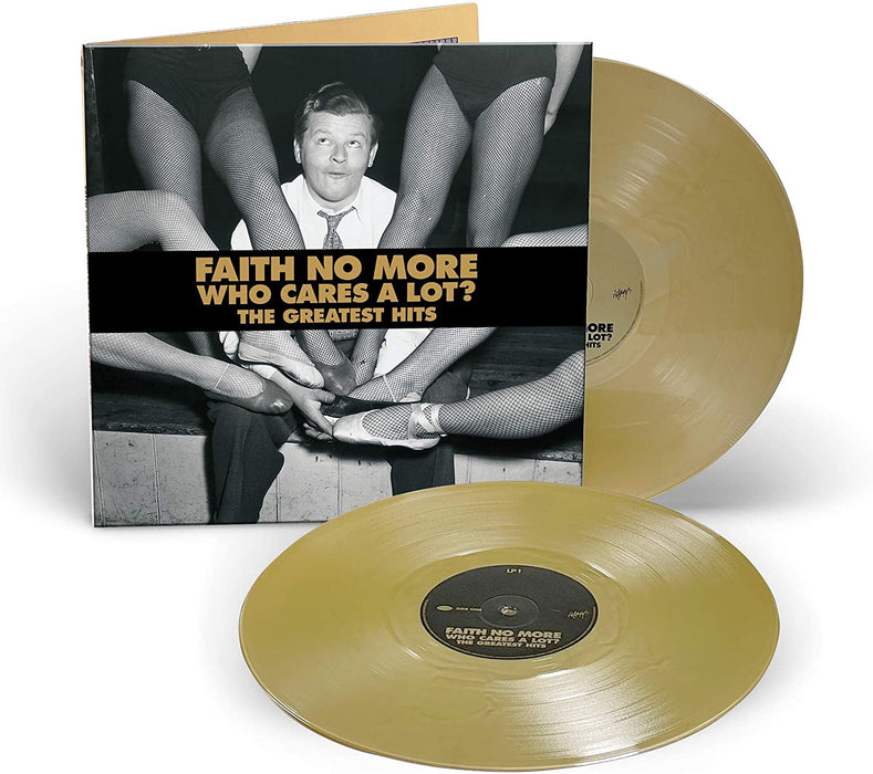 Faith No More Who Cares A Lot? Vinyl LP Gold Colour 2021