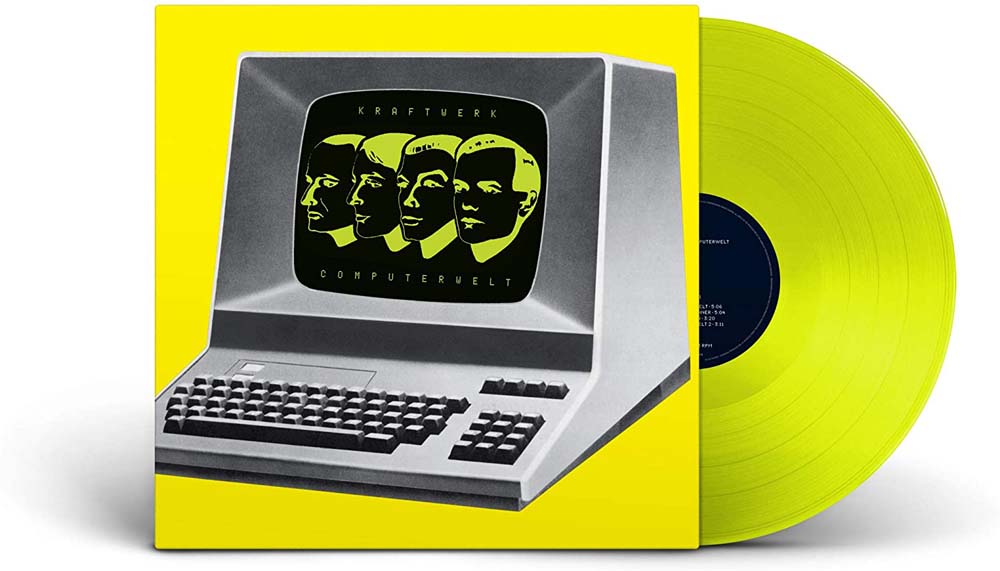 Kraftwerk Computerwelt Vinyl LP Neon Yellow Colour German Version 2020