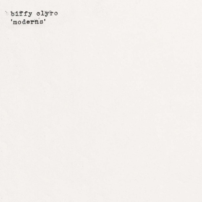 Biffy Clyro The Modern Leper Vinyl 7" Single White Colour RSD 2020