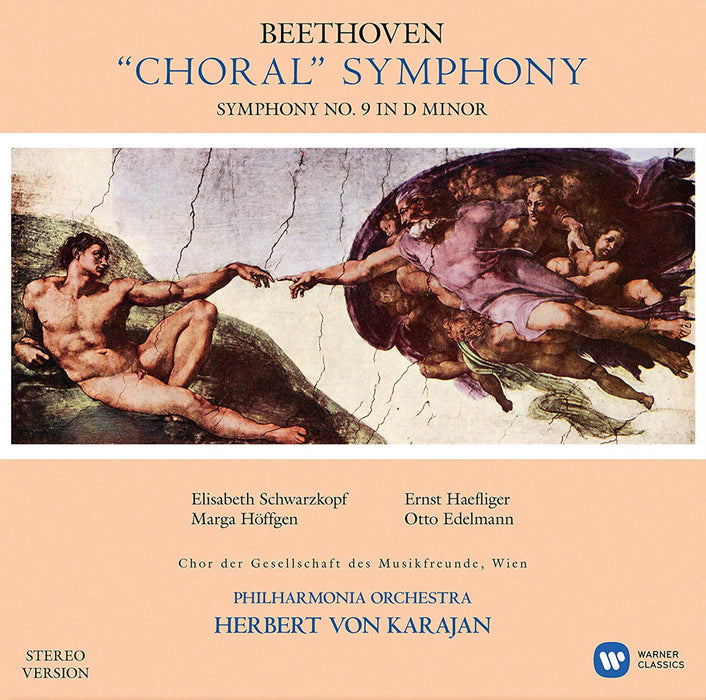 Herbert von Karajan Beethhoven Symphony No 9 Double Vinyl LP New Out 05/07