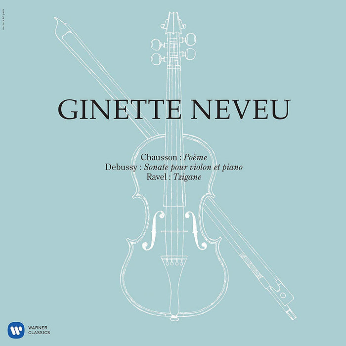 Ginette Neveu Chausson Debussy Vinyl LP New 2019