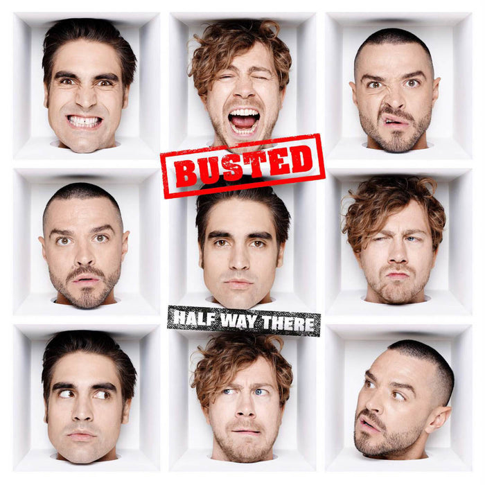 Busted Half Way There Red Vinyl LP New 2019