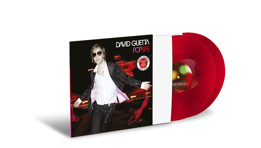 David Guetta Pop Life Clear Red Vinyl LP New 2019