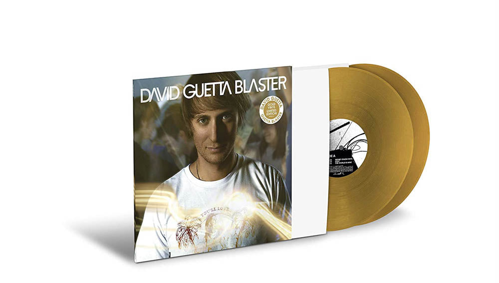 David Guetta Guetta Blaster Gold Vinyl LP New 2019