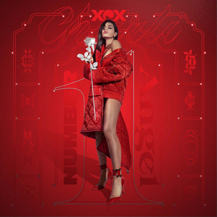 CHARLI XCX Number 1 Angel / Pop 2  LP Red/Clear Vinyl NEW 2018