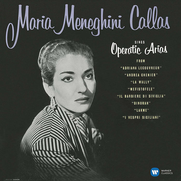 MARIA CALLAS Operatic Arias LP Vinyl NEW 2018