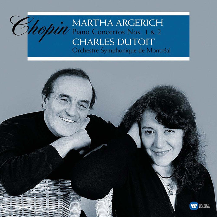 M ARGERICH, C DUTOIT Chopin Concertos 1 & 2 2LP Vinyl NEW 2017