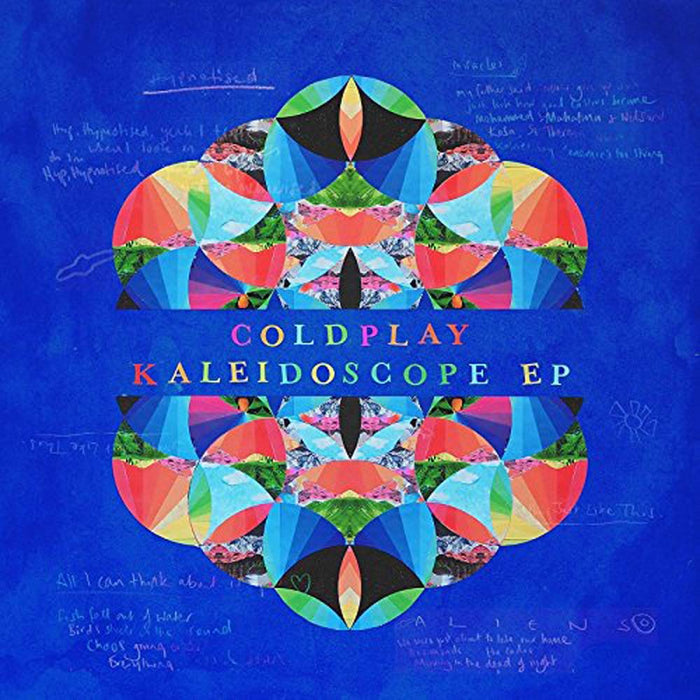 Coldplay Kaleidoscope Vinyl EP Blue Colour 2017