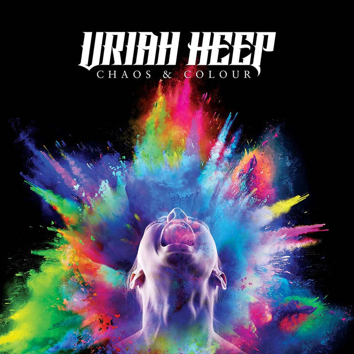 Uriah Heep Chaos & Colour Vinyl LP Indies Turquoise Colour 2023