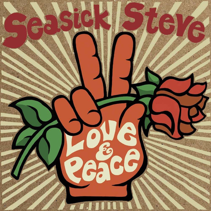 Seasick Steve Love & Peace Vinyl LP Limited Clear Colour 2020