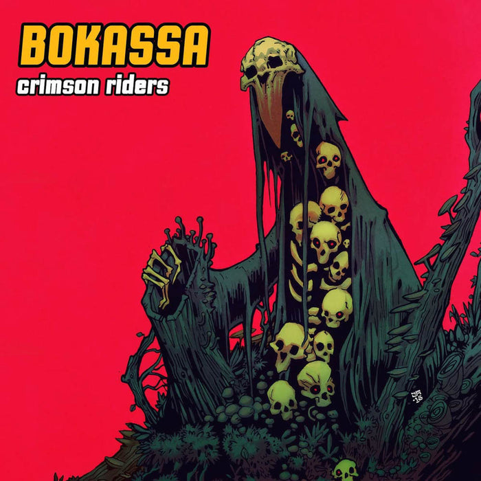 Bokassa Crimson Riders Turquoise Vinyl LP 2019