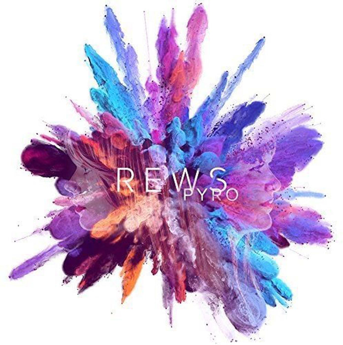 REWS Pyro LP White & Pink Splatter Vinyl NEW 2017