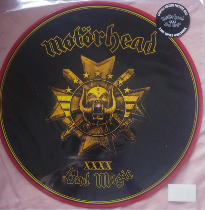 Motorhead Bad Magic Limited Red Picture Disc Vinyl LP New 2016