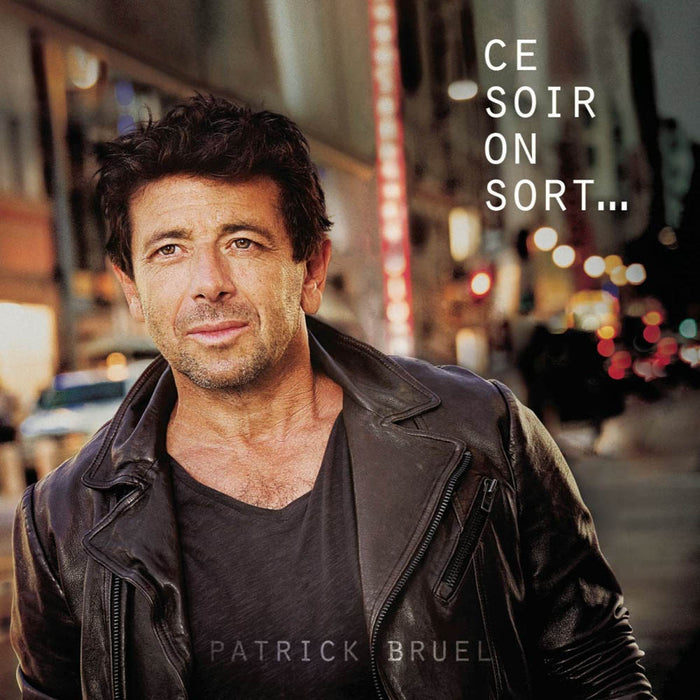 Patrick Bruel Ce Soir On Sort Vinyl LP New 2018