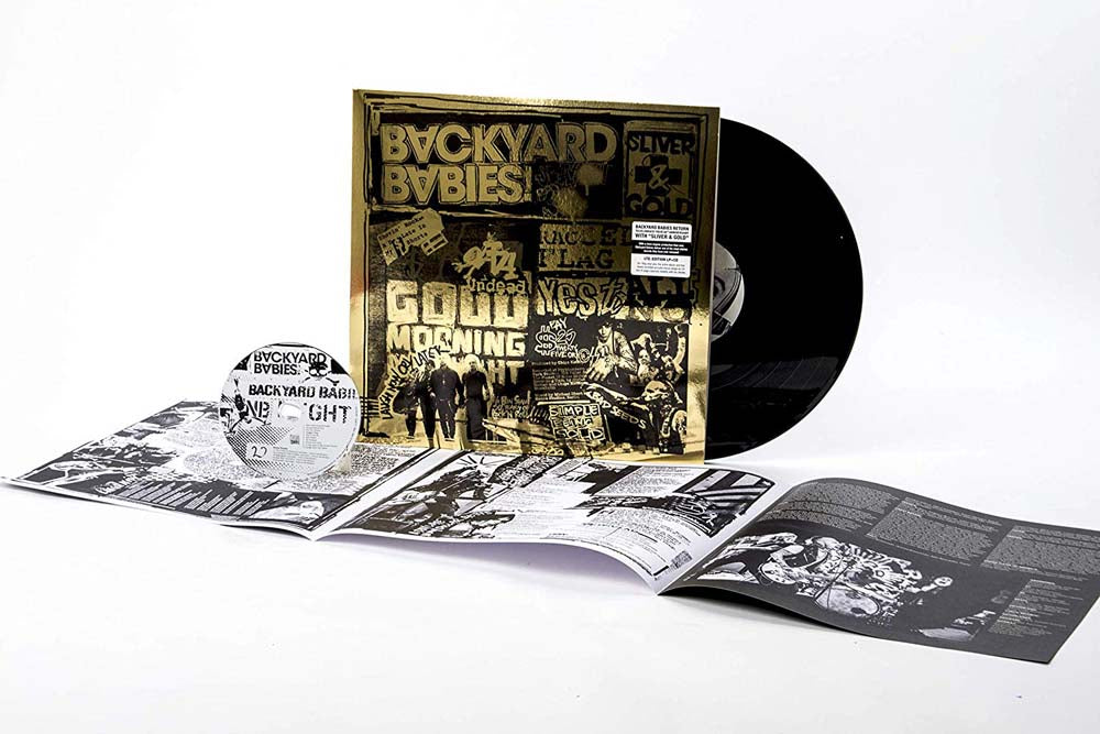Backyard Babies Sliver And Gold 12" Vinyl LP New 2019