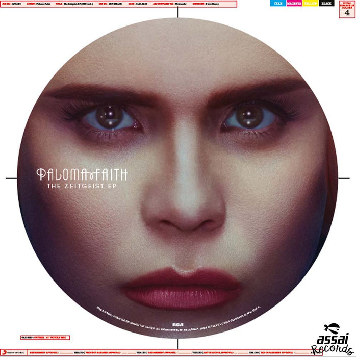 Paloma Faith The Zeitgeist 12" Vinyl EP Picture Disc New RSD 2019