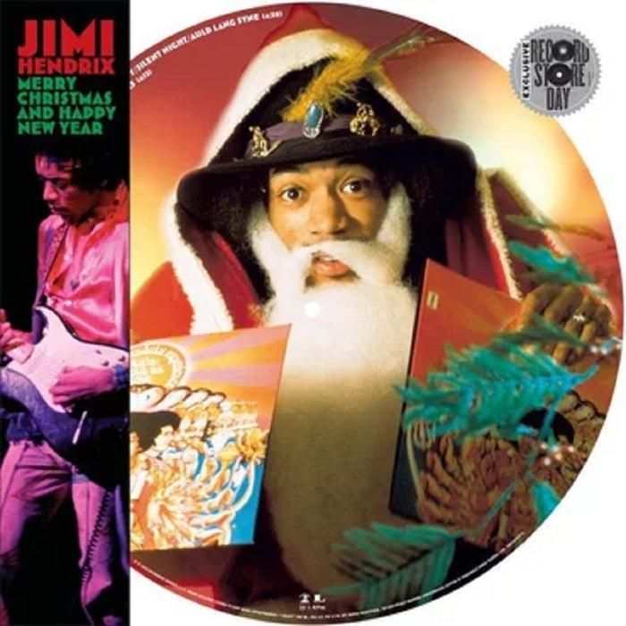 Jimi Hendrix Merry Christmas And Happy New Year 12" Vinyl Single Picture Disc 2019