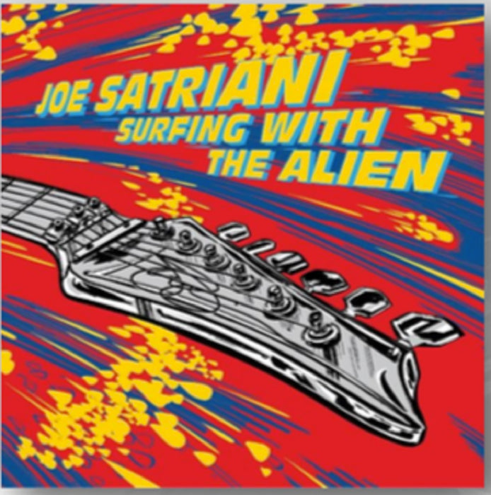 Joe Satriani - Surfing With The Alien Vinyl LP Red/Yellow Black Friday 2019