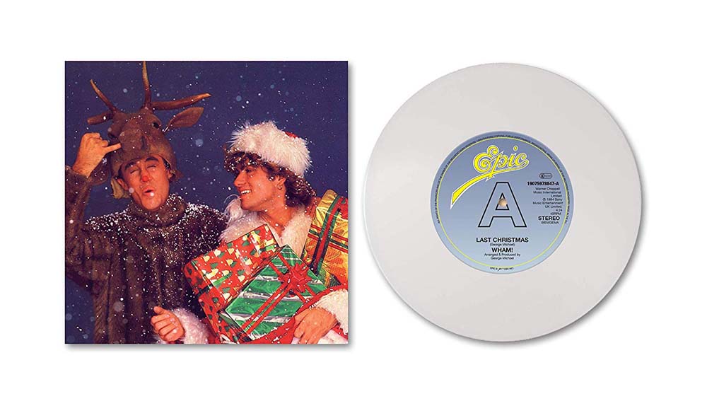 Wham! Last Christmas 7" Vinyl Single White Colour 2019