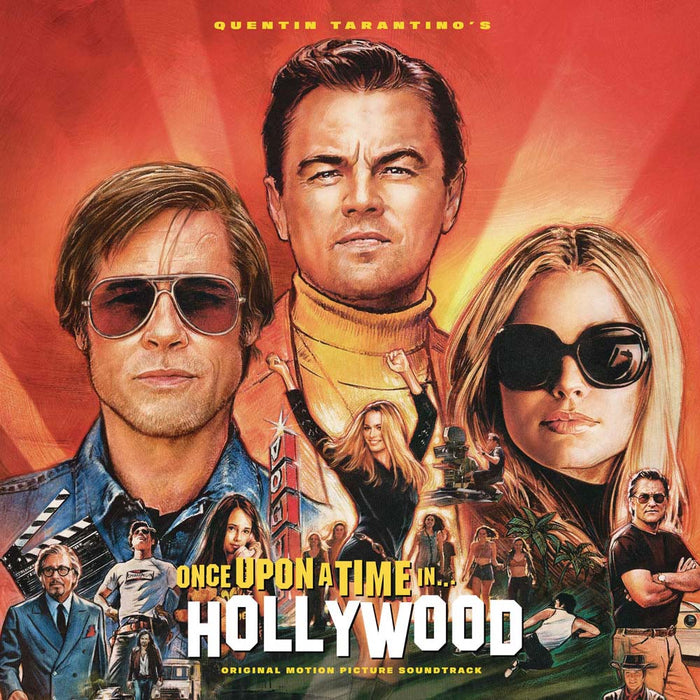 Once Upon A Time In Hollywood Sound Track Vinyl LP Orange Colour 2019