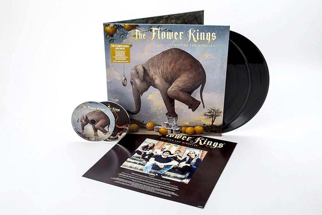 The Flower Kings - Waiting For Miracles Vinyl 2LP & CD New 2019