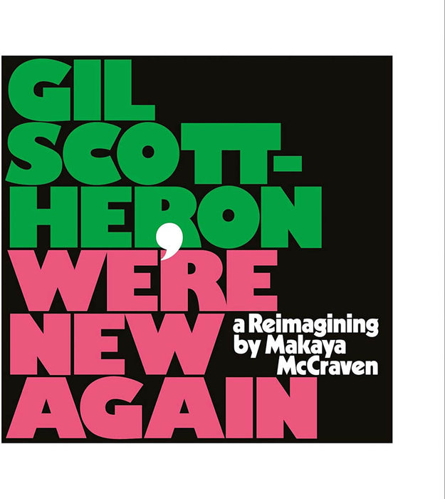 Gil Scott-Heron We're New Again Vinyl LP Pink Colour LRS 2020