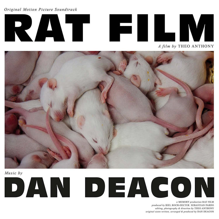 Dan Deacon Rat Film Vinyl LP Indies Rat Hair Colour 2017