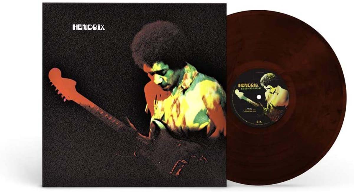 Jimi Hendrix - Band Of Gypsys Vinyl LP Red Marble Colour 2020