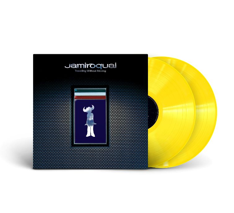 Jamiroquai Travelling Without Moving Vinyl LP 25th Anniversary Yellow Colour 2022