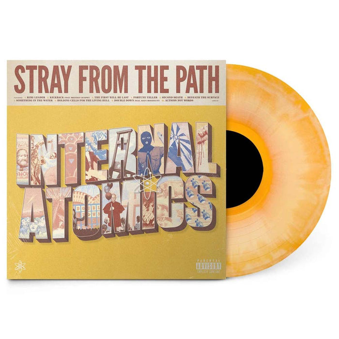 Stray From The Path Internal Atomics Vinyl LP Beer/Mustard New 2019