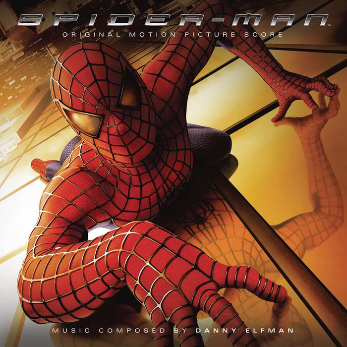 Danny Elfman Spider-Man Soundtrack Vinyl LP Gold Colour 2022